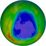 Antarctic Ozone 2010-09-21